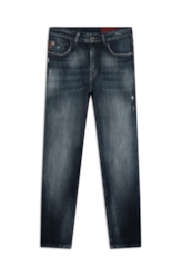 Calça Dark Florest Mom Lav.Escuro C/Tie Dye +pui