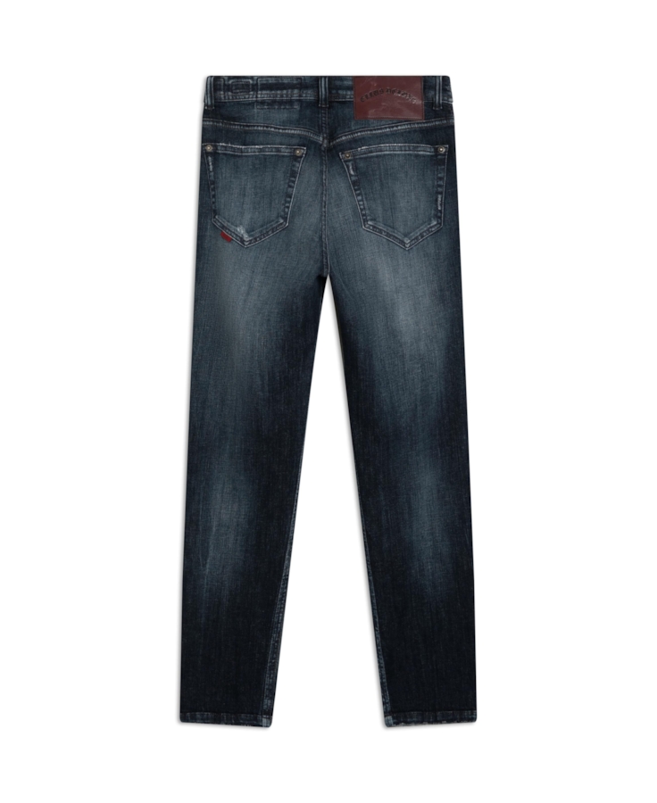 Calça Dark Florest Mom Lav.Escuro C/Tie Dye +pui