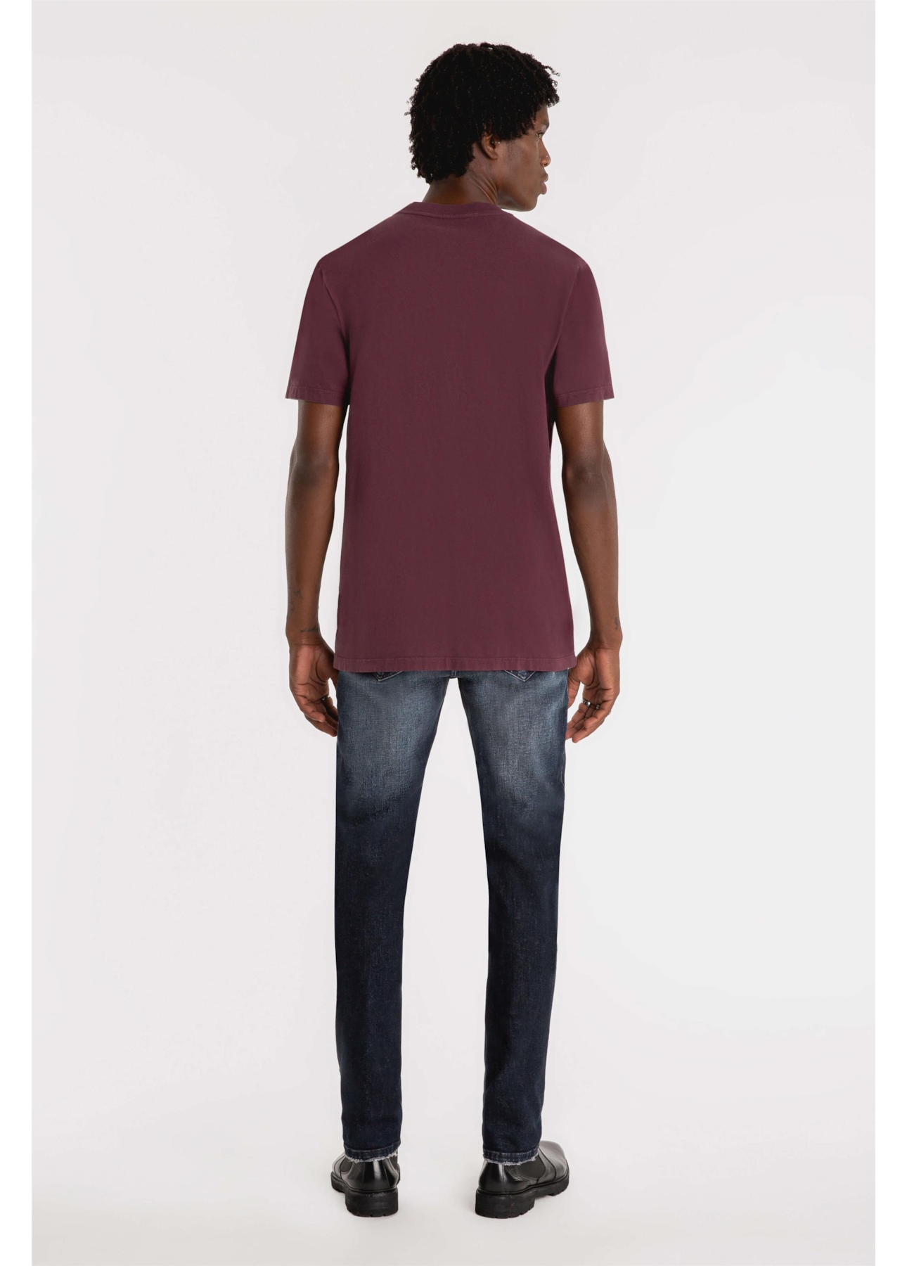 Calça Dark Forest Elastic 1847 Lav. Escuro C/ Matiz