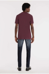 Calça Dark Forest Elastic 1847 Lav. Escuro C/ Matiz