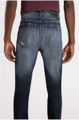 Calça Dark Forest Elastic 1847 Lav. Escuro C/ Matiz