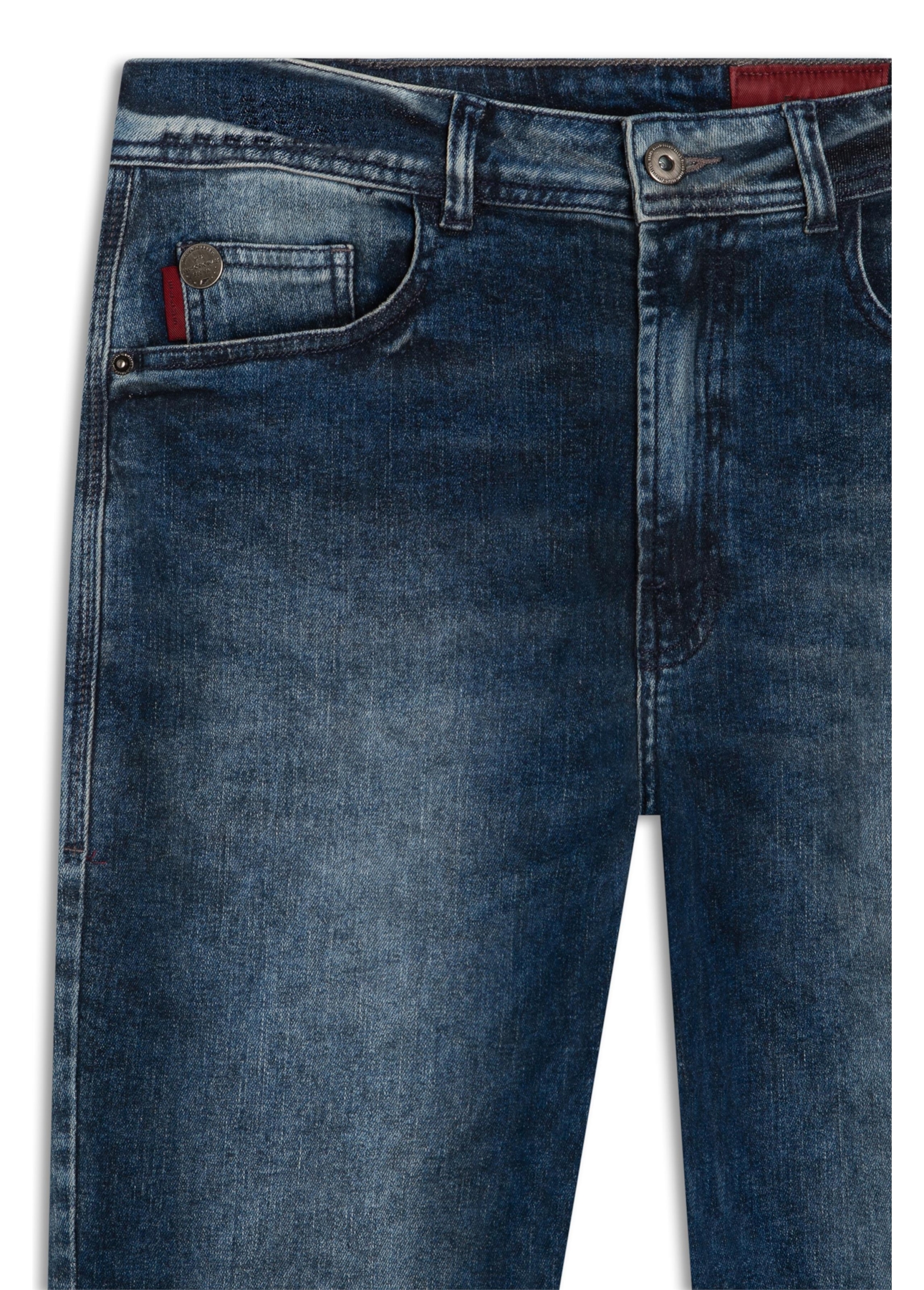 Calça Dark Forest Elastic 2039-Lav.Escuro C/ Grampos