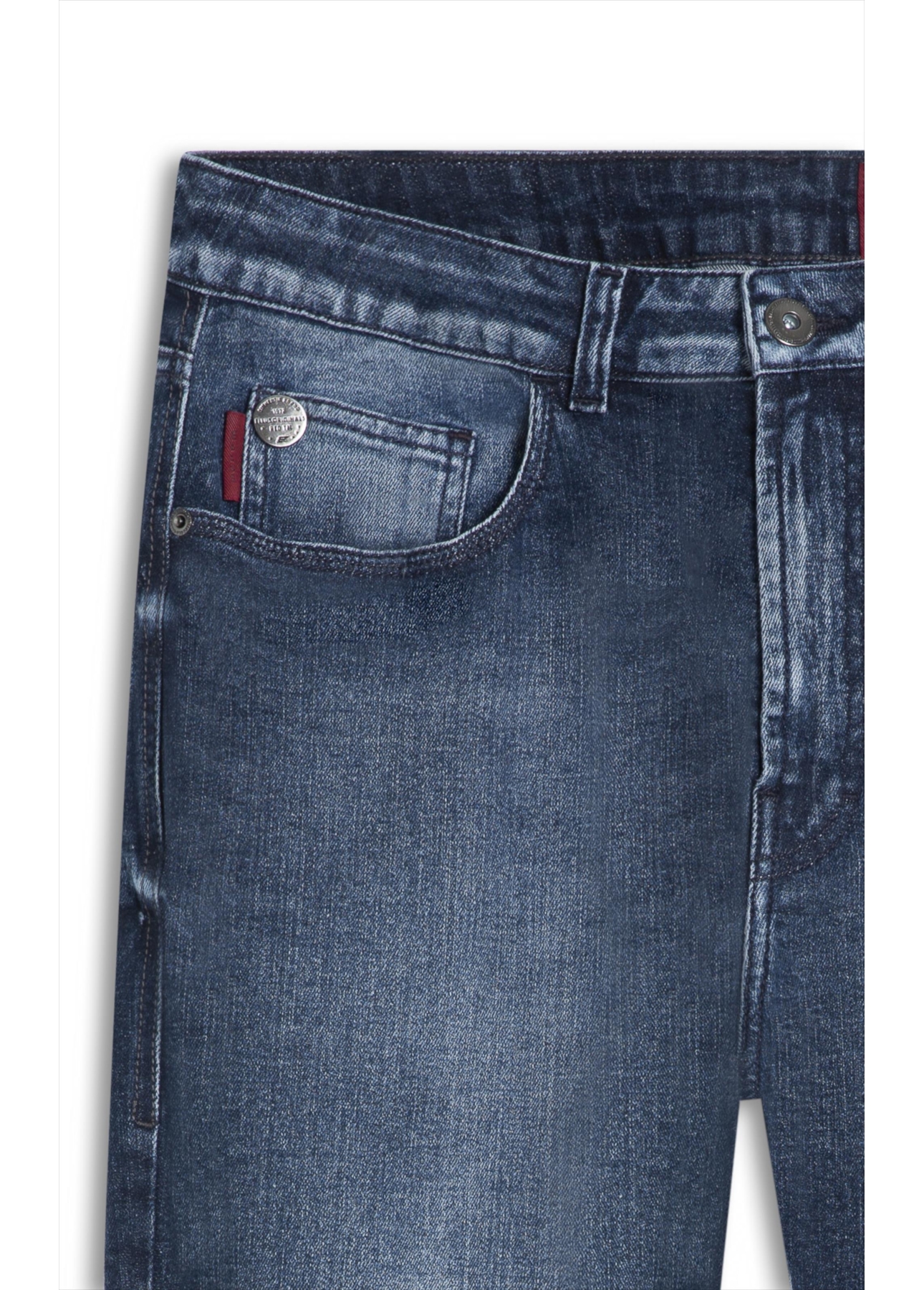 Calça Dark Forest Elastic (Classic) 5 Pockets Lav.Escuro C/ Used