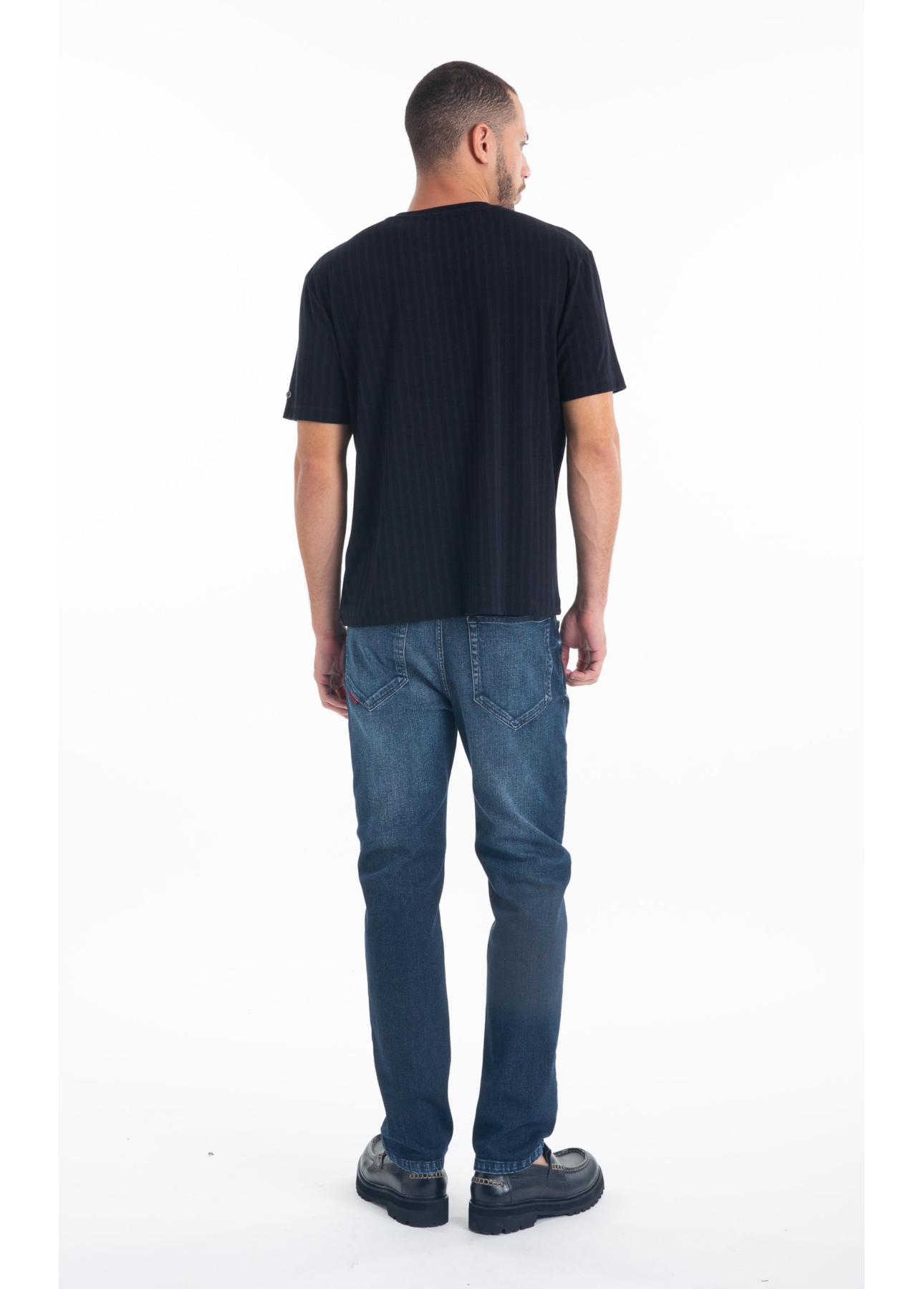 Calça Dark Forest Elastic (Classic) 5 Pockets Lav.Escuro C/ Used