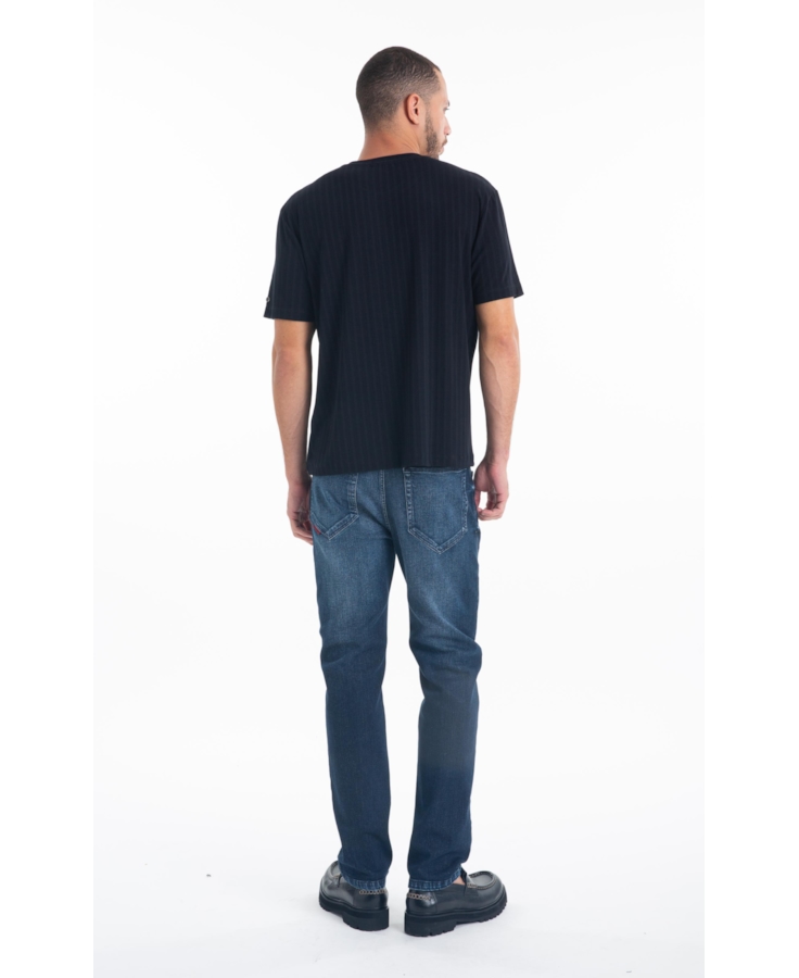 Calça Dark Forest Elastic (Classic) 5 Pockets Lav.Escuro C/ Used