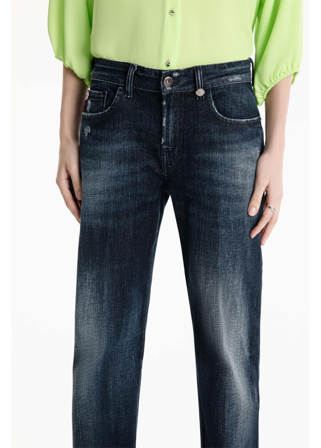 Calca Dark Forest Elastic Flare 1858 Lav.Escuro+rede+puid