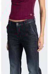 Calça Dark Forest Elastic Flare Lav.Escuro