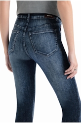 Calça Dark Forest Elastic Gisele Flare Lav.Escuro