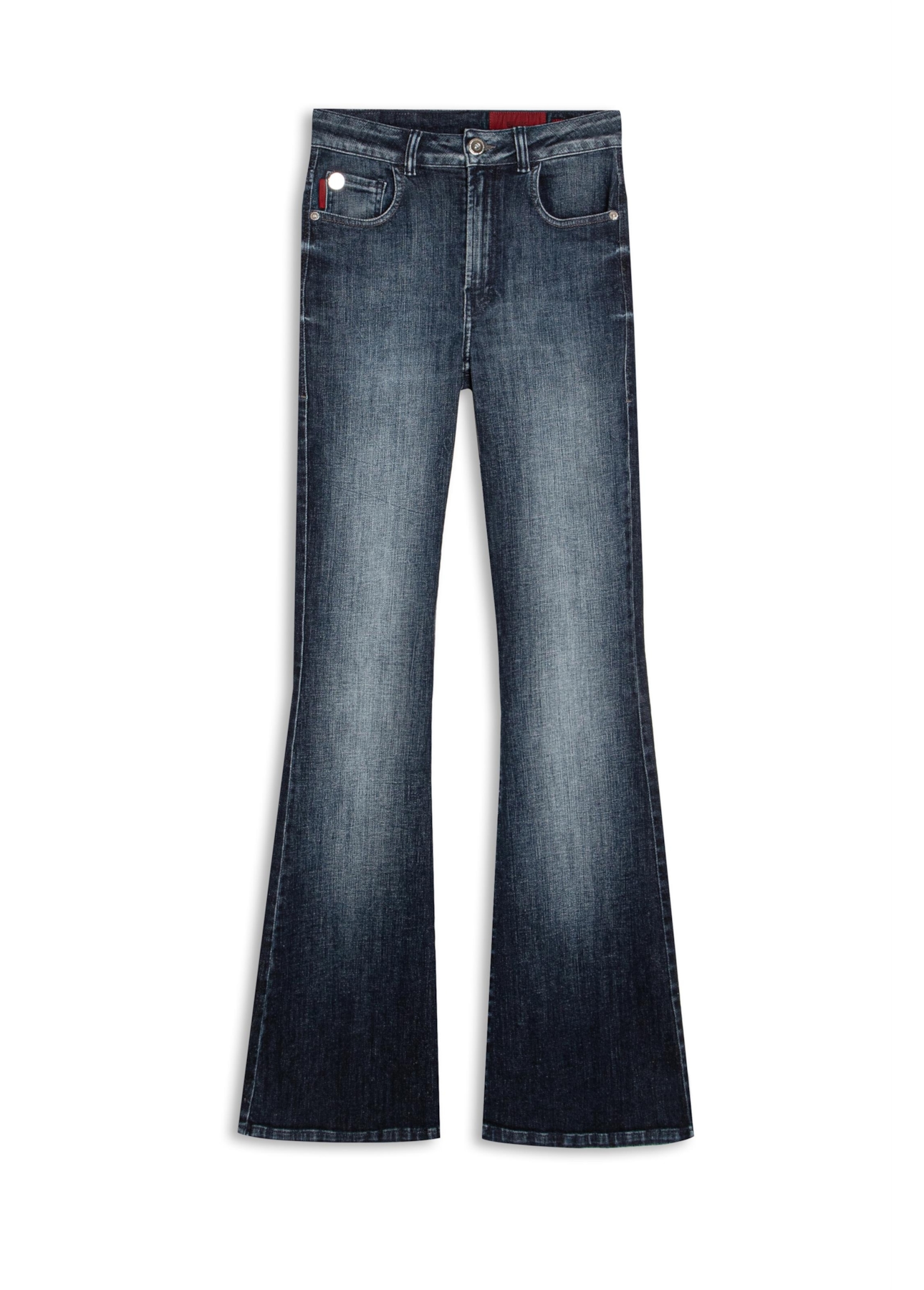 Calça Dark Forest Elastic Gisele Flare Lav.Escuro