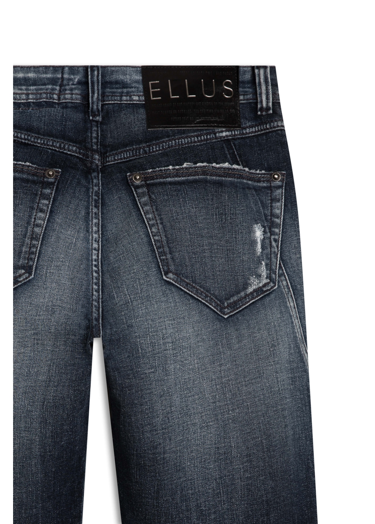 Calça Dark Forest Elastic Lav.Escuro C/Puidos+patch