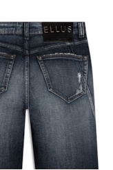 Calça Dark Forest Elastic Lav.Escuro C/Puidos+patch