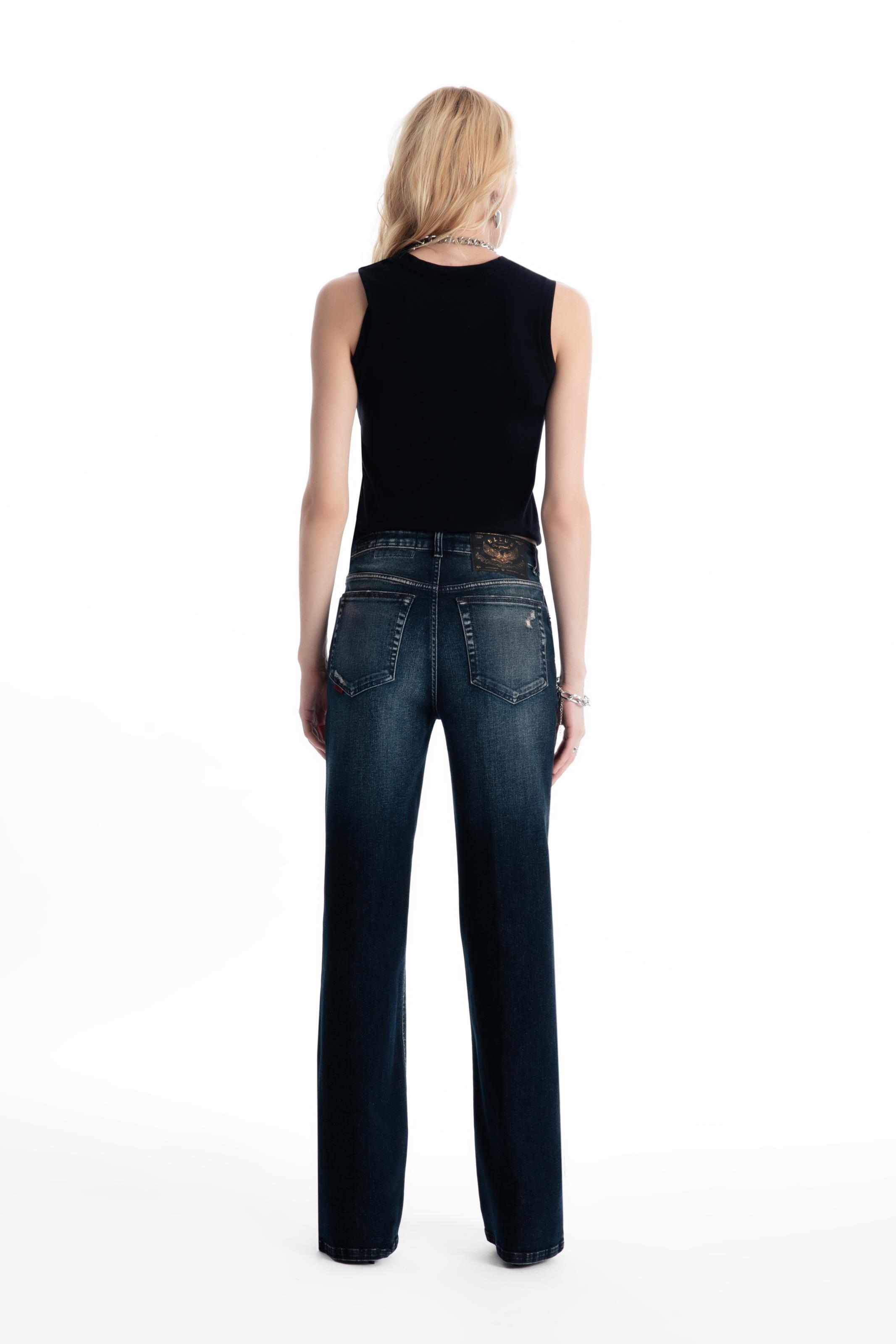 Calça Dark Forest Elastic Lav.Escuro C/ Used