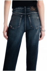 Calça Dark Forest Elastic Lav.Escuro C/ Used