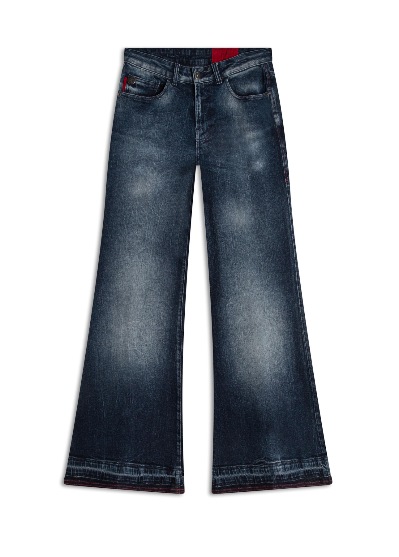 Calça Dark Forest Elastic Patheph Lav. Escuro C/ Rede