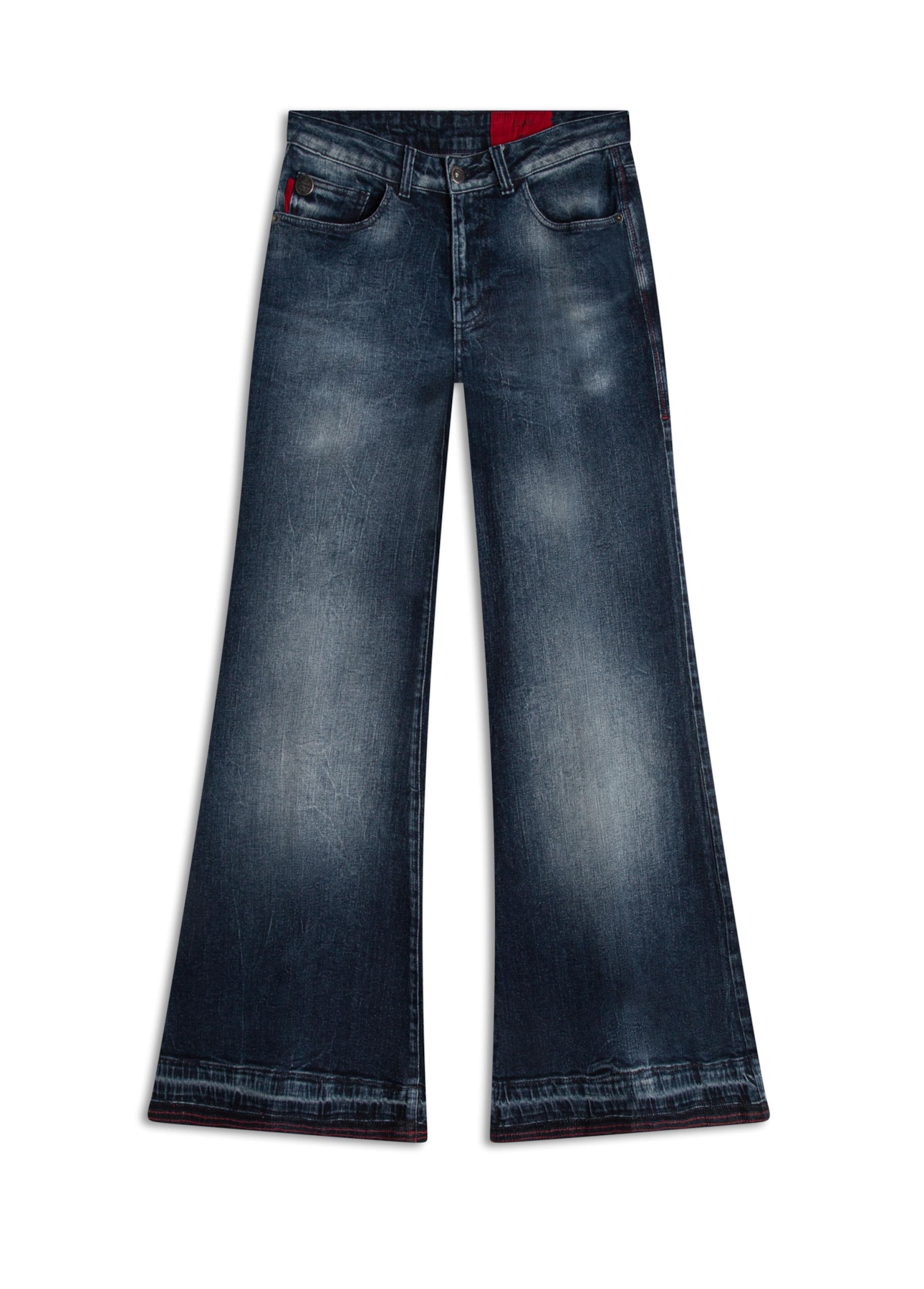 Calça Dark Forest Elastic Patheph Lav. Escuro C/ Rede