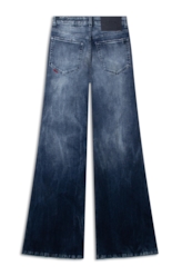 Calça Dark Forest Elastic Skinny Flare Lav.Escuro