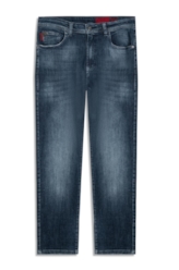 Calça Dark Forest Elastic Skinny Lav.Escuro C/ Used