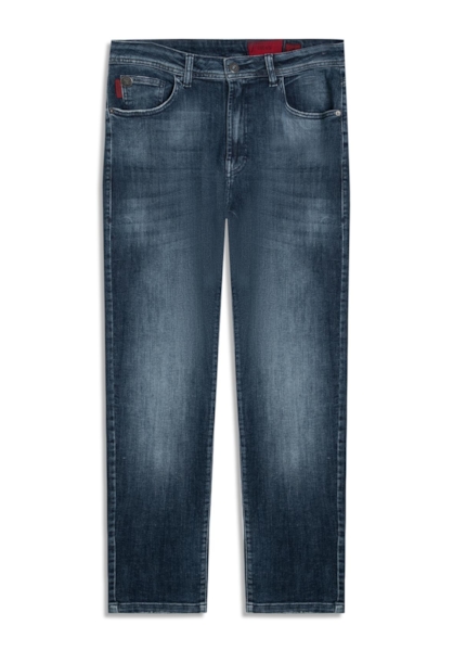 Calça Dark Forest Elastic Skinny Lav.Escuro C/ Used