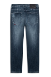 Calça Dark Forest Elastic Skinny Lav.Escuro C/ Used