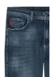 Calça Dark Forest Elastic Skinny Lav.Escuro C/ Used