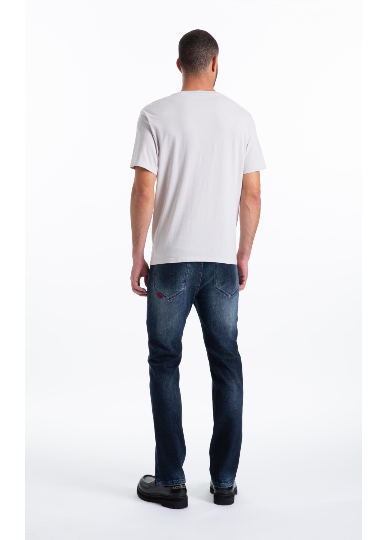 Calça Dark Forest Elastic Slim Contraste Lav. Escuro