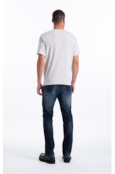 Calça Dark Forest Elastic Slim Contraste Lav. Escuro