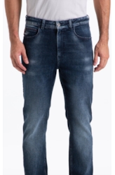 Calça Dark Forest Elastic Slim Contraste Lav. Escuro