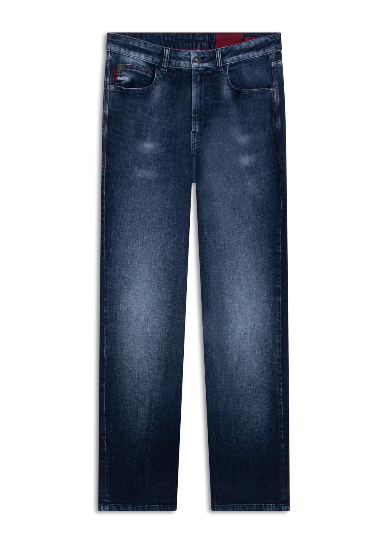 Calça Dark Forest Elastic Slim Contraste Lav. Escuro