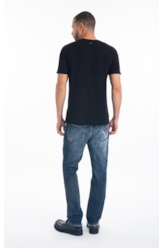 Calça Dark Forest Elastic Slim Lav.Escuro