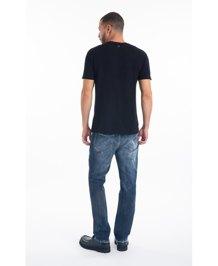 Calça Dark Forest Elastic Slim Lav.Escuro