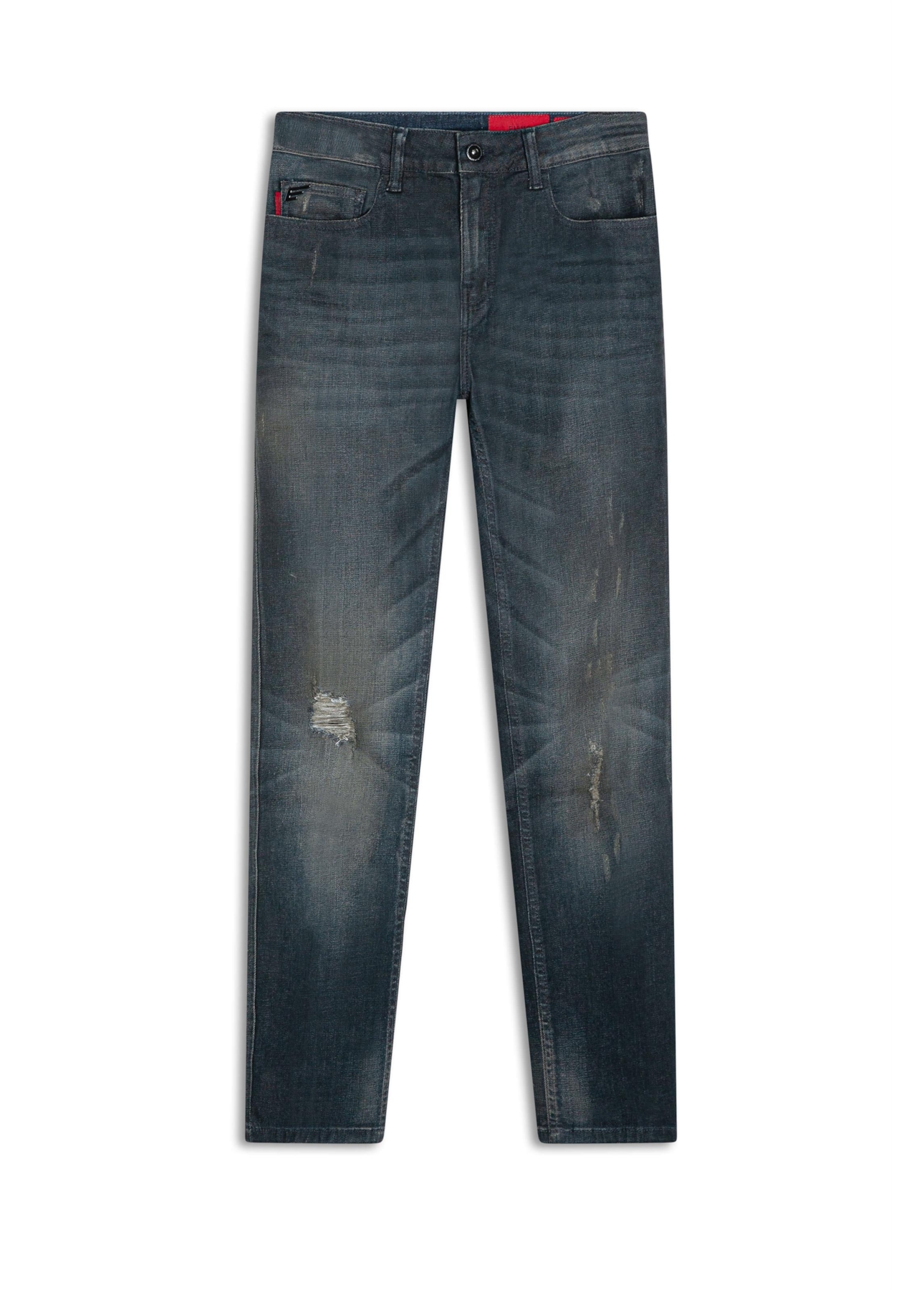 Calça Dark Forest Elastic Slim Lav. Escuro Iii
