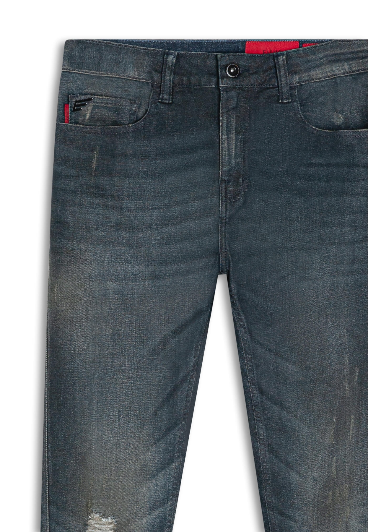 Calça Dark Forest Elastic Slim Lav. Escuro Iii