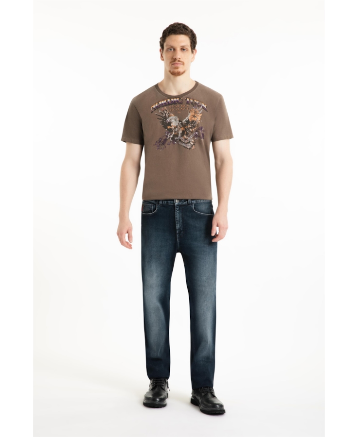Calça Dark Forest Elastic Slim Lav. Medio Iii
