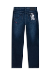 Calça Dark Forest Elastic Straight Filigrana Lav. Escuro