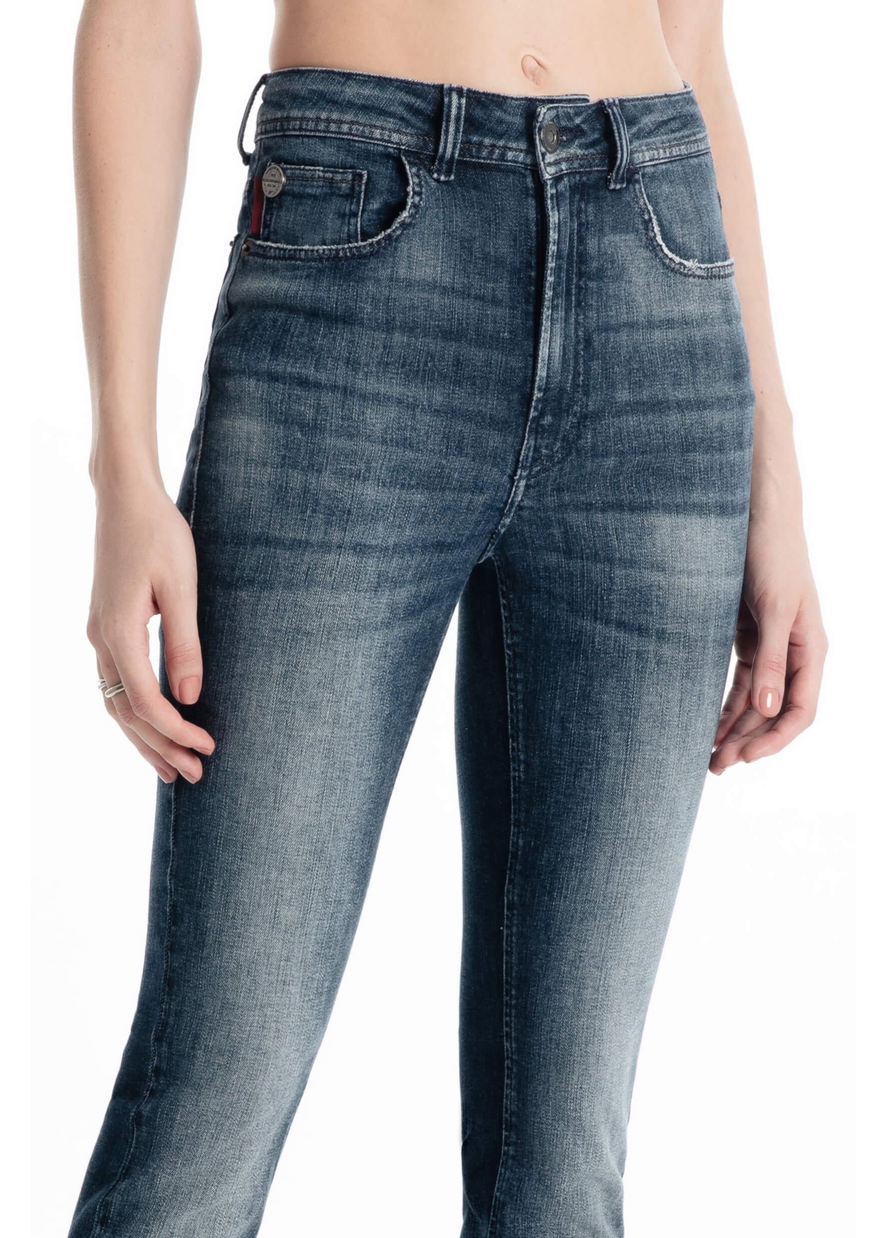 Calça Dark Forest Gisele Lav.Escuro C/ Used