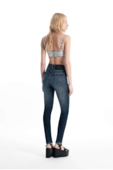 Calça Dark Forest Gisele Lav.Escuro C/ Used