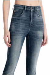 Calça Dark Forest Gisele Lav.Escuro C/ Used