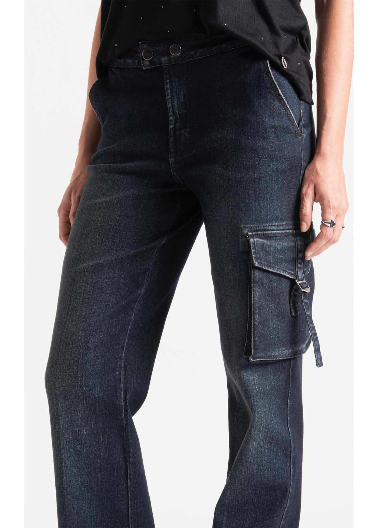 Calça Dark Forest Reta Lav.Escuro