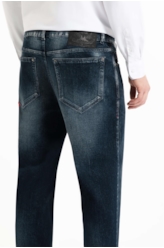 Calça Dark Forest Slim Contraste Lav. Escuro