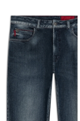 Calça Dark Forest Slim Contraste Lav. Escuro