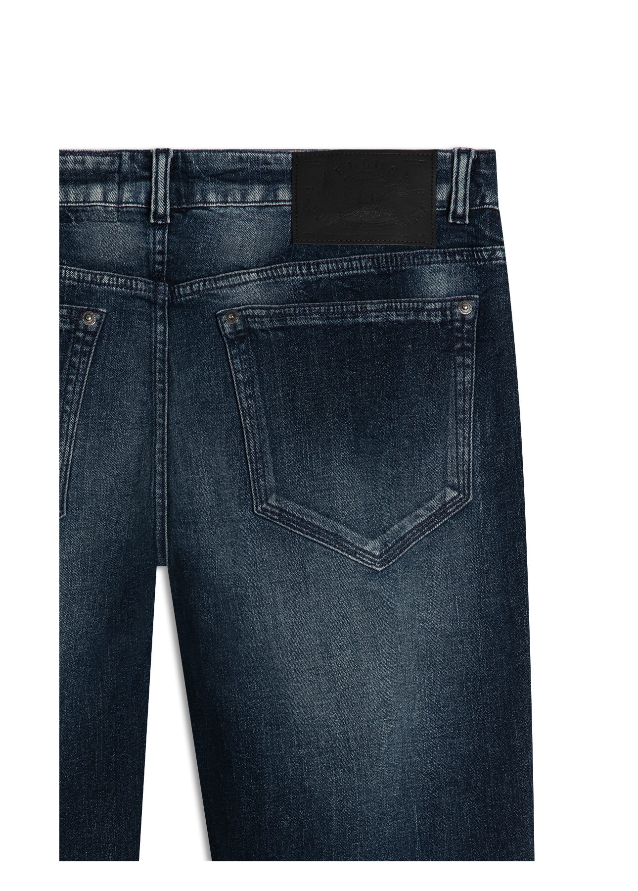 Calça Dark Forest Slim Contraste Lav. Escuro