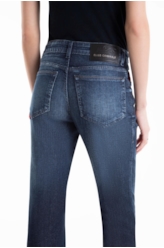 Calça Dark Indigo Elastic 1849-Escuro C/ Grampos
