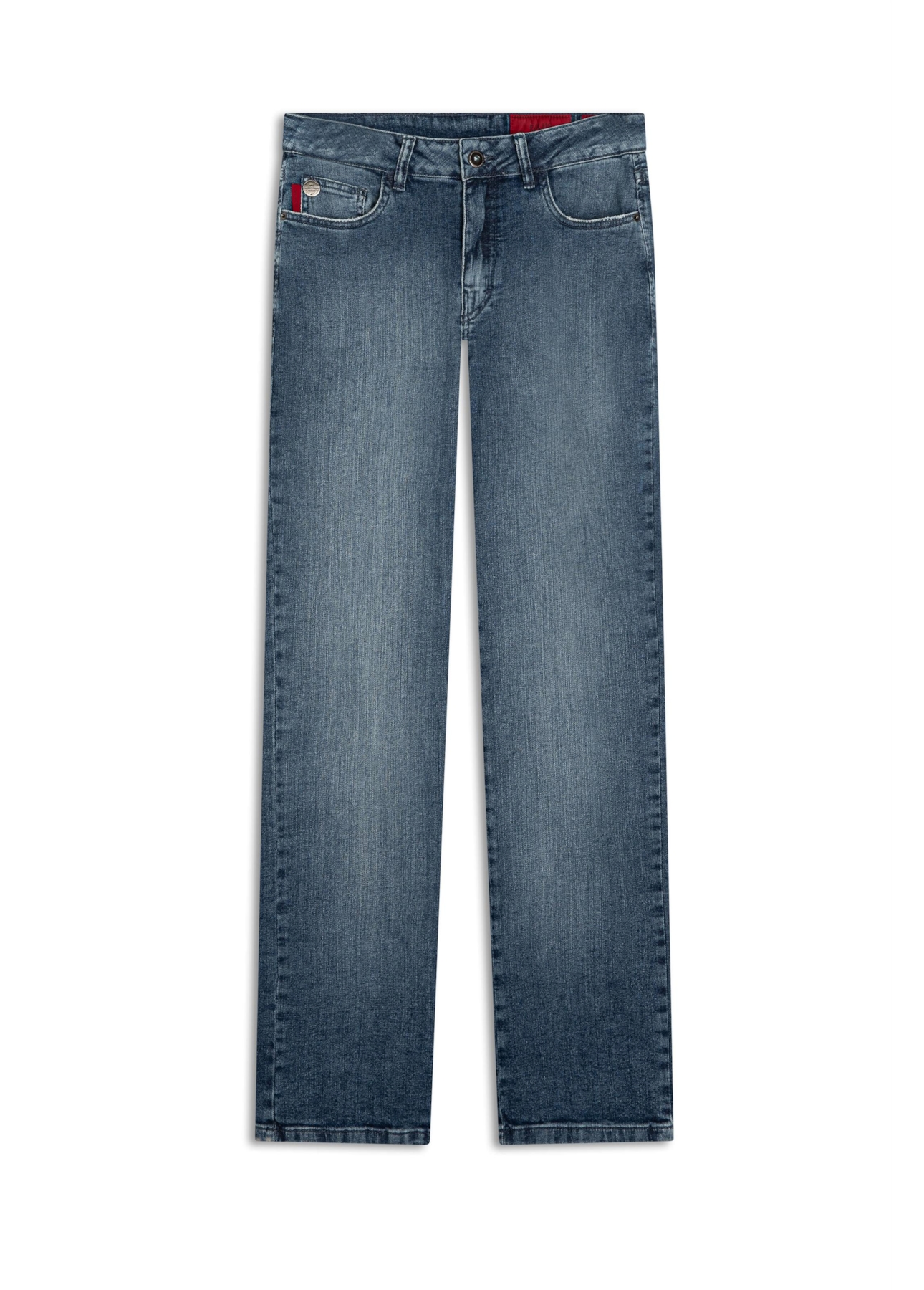Calça Dark Indigo Elastic Ellus 1967-Lav.Médioc/Pincelada