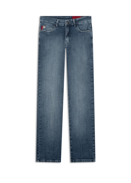 Calça Dark Indigo Elastic Ellus 1967-Lav.Médioc/Pincelada