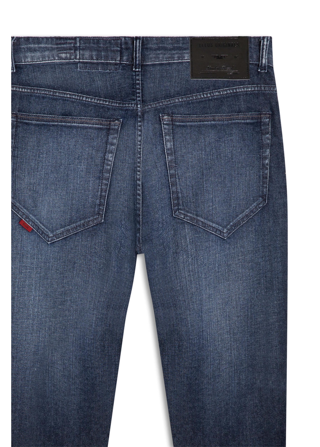 Calça Dark Indigo Elastic Escuro C/ Grampos
