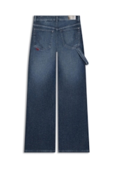Calça Dark Indigo Elastic  Escuro C/ Grampos
