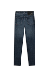 Calça Dark Indigo Elastic Gisele Escuro C/ Grampos