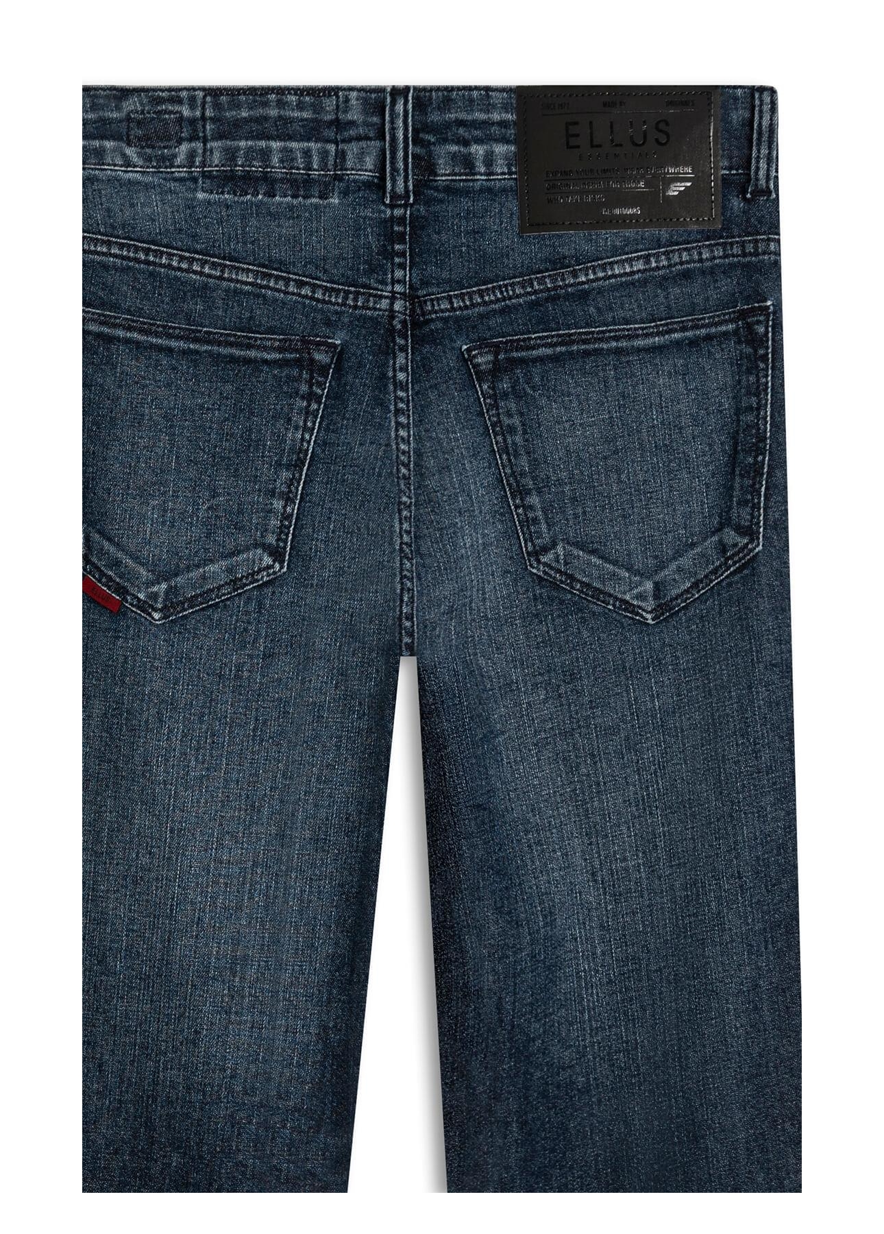 Calça Dark Indigo Elastic Gisele Escuro C/ Grampos