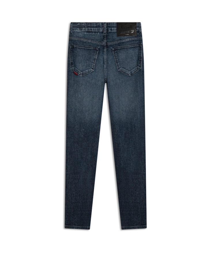 Calça Dark Indigo Elastic Gisele Escuro C/ Grampos