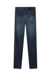 Calca Dark Indigo Elastic Gisele Escuro C/ Grampos P23